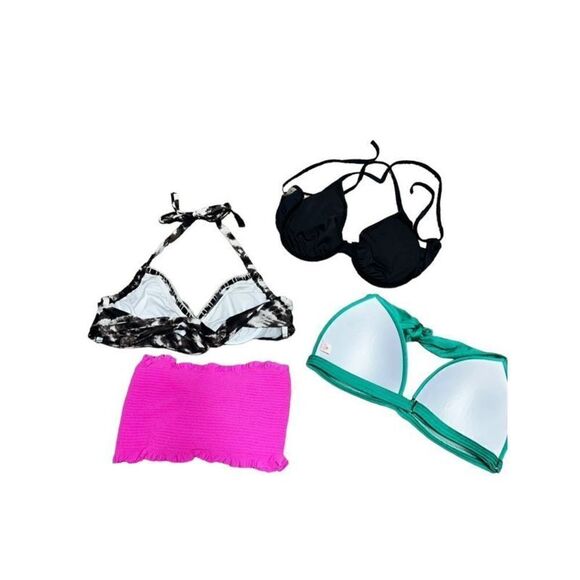 PINK by Victoria's Secret, Venus, Coco Reef, H2H Bikini Top Lot Of 4 Medium - Picture 2 of 5